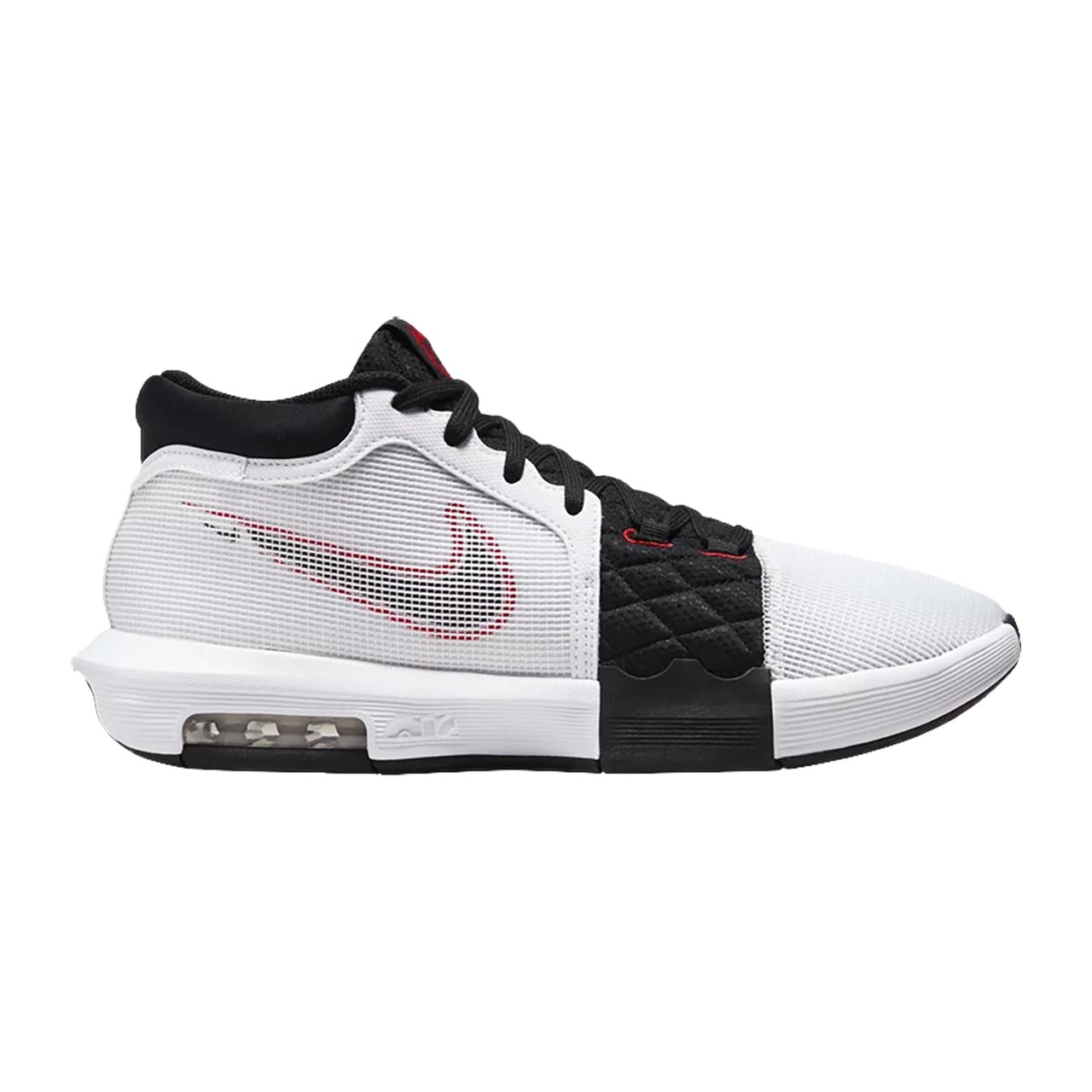 sport service italia basket scarpe nike lebron witness 8 white black university red 2024 - Basket - Sport Service Italia